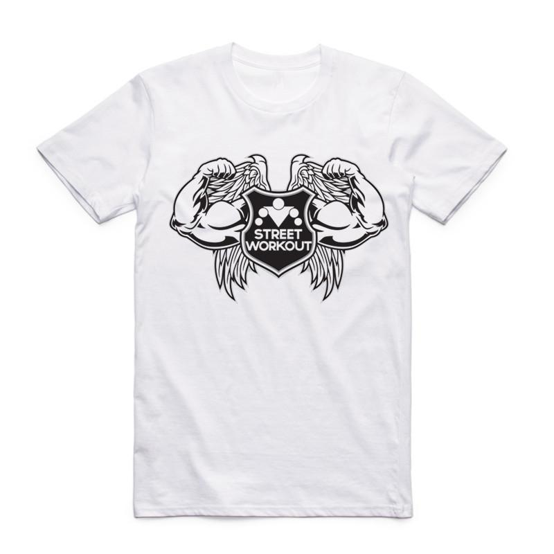 2019 Fashion Men Print Street Workout T-shirt O-Neck Short Sleeves Summer Breathable Fitness Bar Brothers Homme Top Tee T Shirt