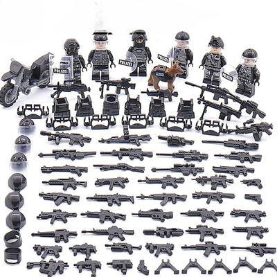 TBS47-52 Border Army Off-road Motorcycle Military Weapons and Equipment Building Blocks