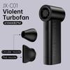 450000RPM Handheld Mini Turbo Fan Electric Air Blower Powerful Large Wind Hair Dryer High-Speed Turbo Rechargeable Blower
