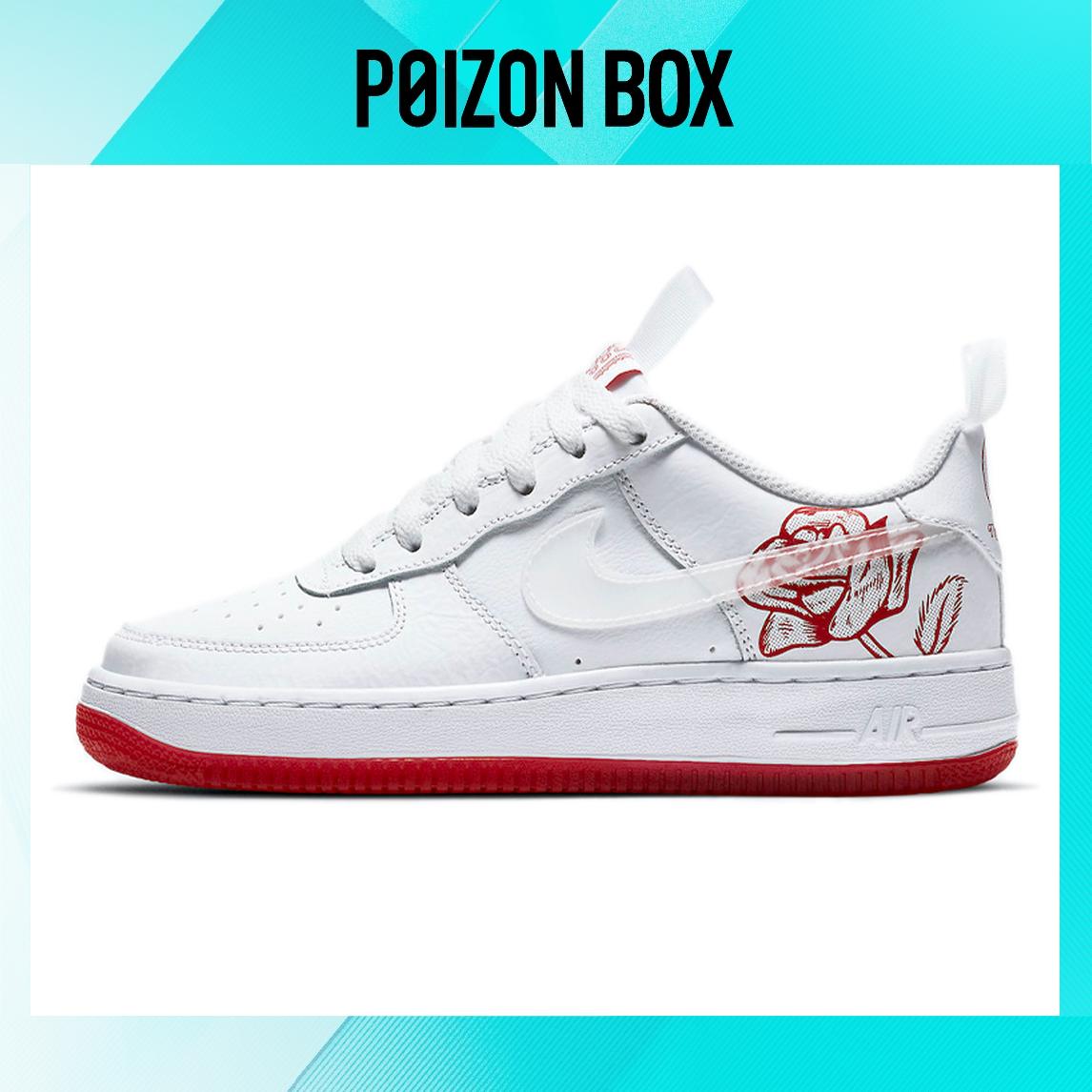 

кроссовки Nike Air Force 1 Low GS Bodega Plastic Bag White/University Red CN8534-100