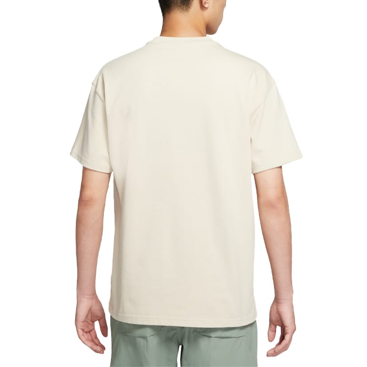 Nike T Shirts Men's Oat Crew Neck Moderate Straight Fit DD0500-138