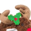 House Of Paws Reindeer Dog Squeak Toy