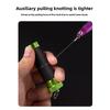 Hanging Bottom Cable Fishing Knot Puller Tool Stable Assist Line Knotting Tool  Adults Use
