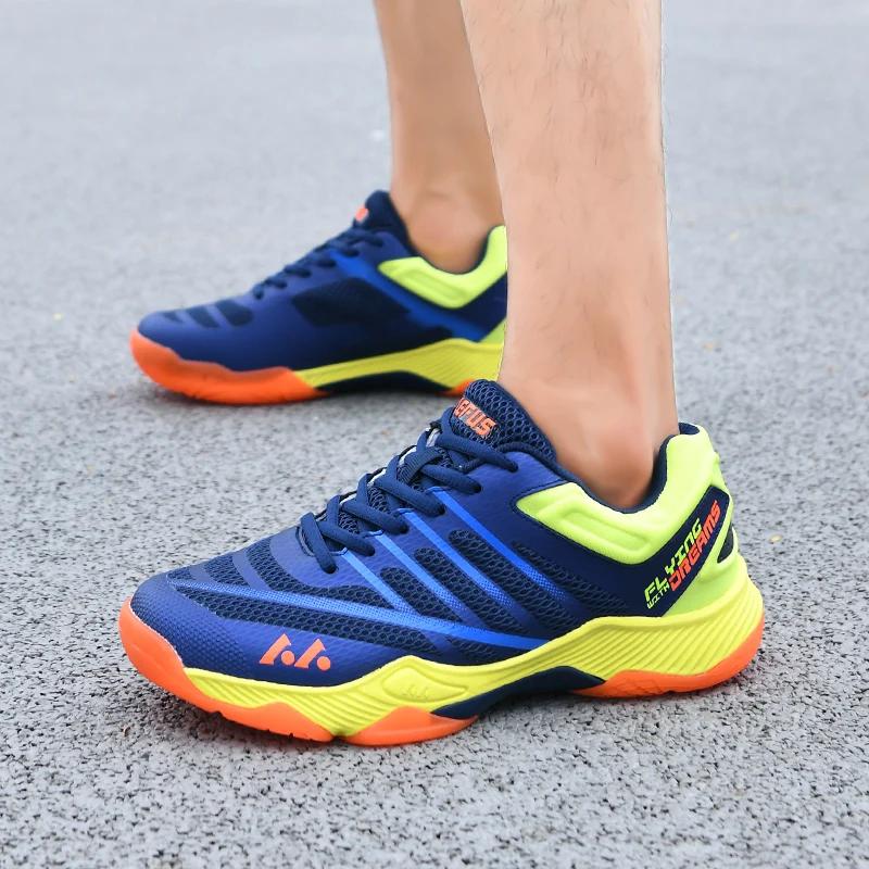 Professional Badminton Shoes Men Women Badminton Sneakers Light Weight Tennis Footwears Mens Tennis Sneakers