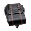 Large-Capacity PU Leather Backpack for Business, School, and Travel