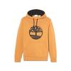 Timberland Mens Small Logo Hoodie White Brown Tb0a4445p471