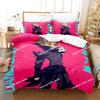 Dplusan Takura Ken Beding Set Printed Bed Linen Set With Pilowcase Bed Soft Duvet Cover Soft Single Double Quen Super King-Sized Dimensionsd Dimension