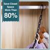 AMKUFO 6-Pack Closet Organizer, Magic Clothes Hanger, Space-Saving Closet Closer Organizer, Multipurpose Hanger Organizer, Dorm Room Essentials