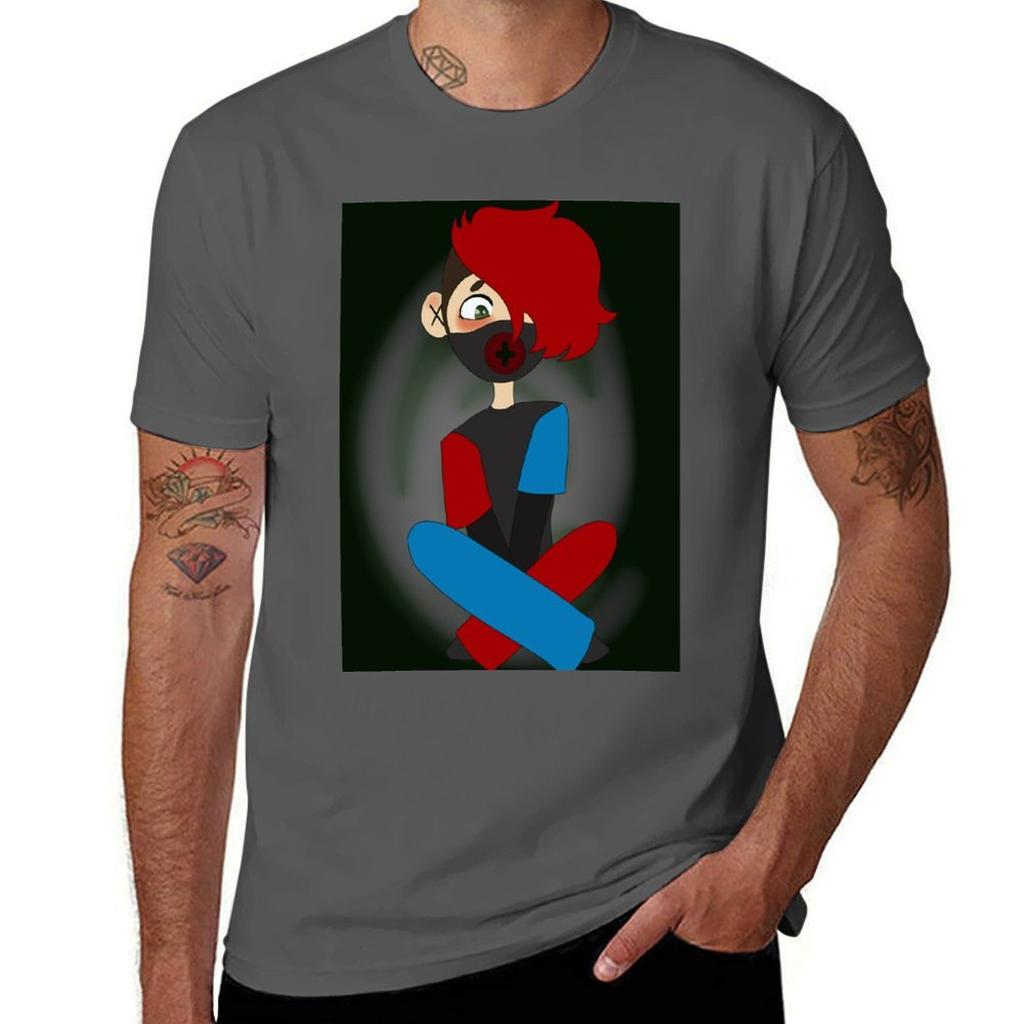 Shading Tshirt Casual Streetwear Short Sleeve Tee