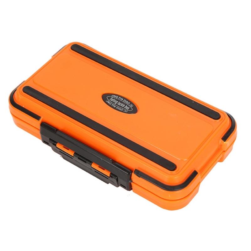 Double Sided Baits Lures Box Portable Fishing Tackle Box Outdoor Light Weight Fishing Tool Box Fishing Accessories Case