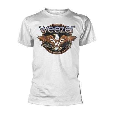 Weezer 'Eagle' White T Shirt - NEW