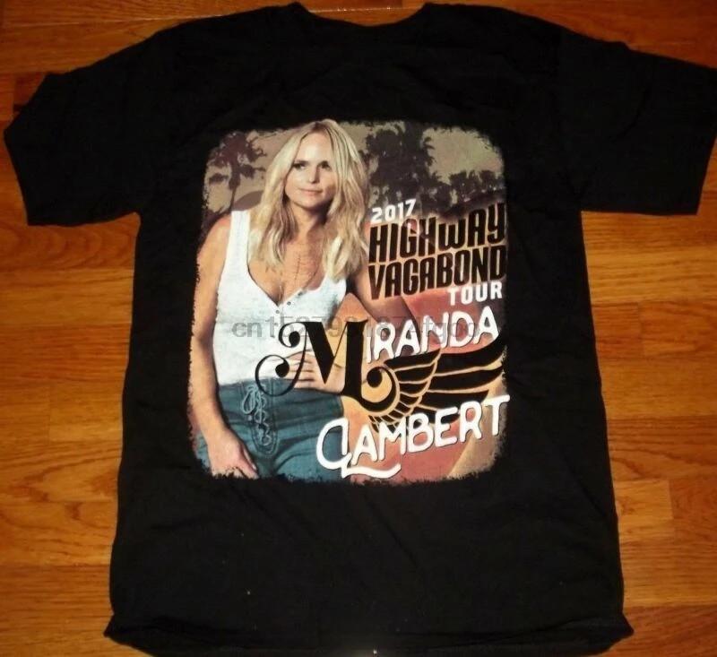 Hot Miranda Lambert Country Music Black Short Sleeve TShirt TT304 Unisex T-Shirt M