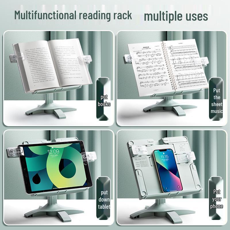 Children's Multifunctional Book Stand for Posture Correction