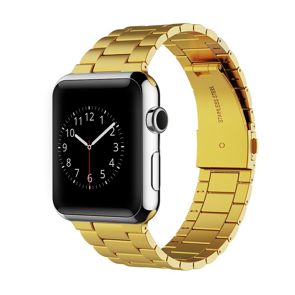 Keepwin Metal Solid 304 Stainless Steel Belt Strap Wrist Watch Band Smartwatch Strap for Apple IWatch 9 8 7 6 5 4 3 2 1 SE