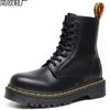 Martin Boots High-top Motorcycle Boots Women's Soft Leather Couple Short Boots Men's and Women's Genuine Leather Boots