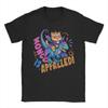 Mongo jest przerażony Księżniczka Pączek i Mongo Dungeon Crawler Carl Koszulka Męska 100% Bawełna Szalone Koszulki T-shirty Krótki Rękaw
