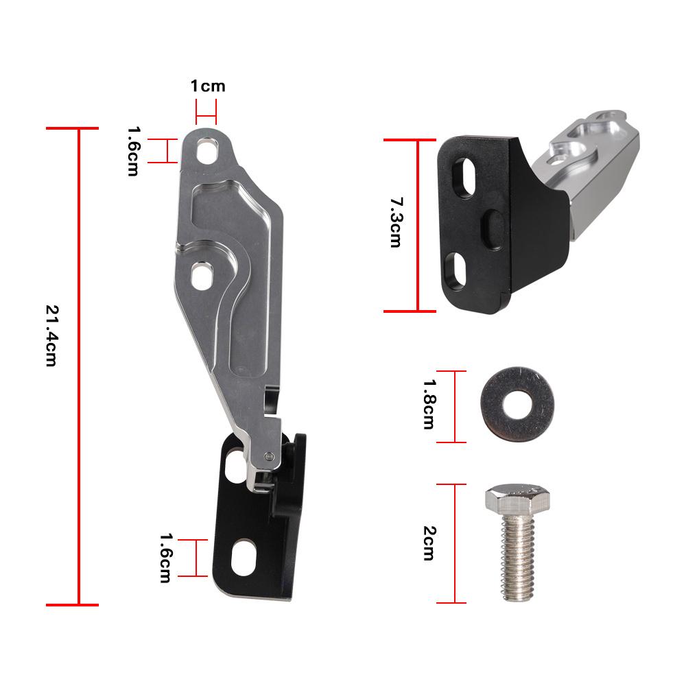 Aluminum Alloy Quick Release Hood Hinge Latch for Honda CIVIC EK 1996-2000