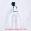 2PCS Black Vacuum Suction Cup Hooks Reusable Shower Hooks Punch-free Wall Hangers Towel Keys Coat Hook Home Bathroom Accessories