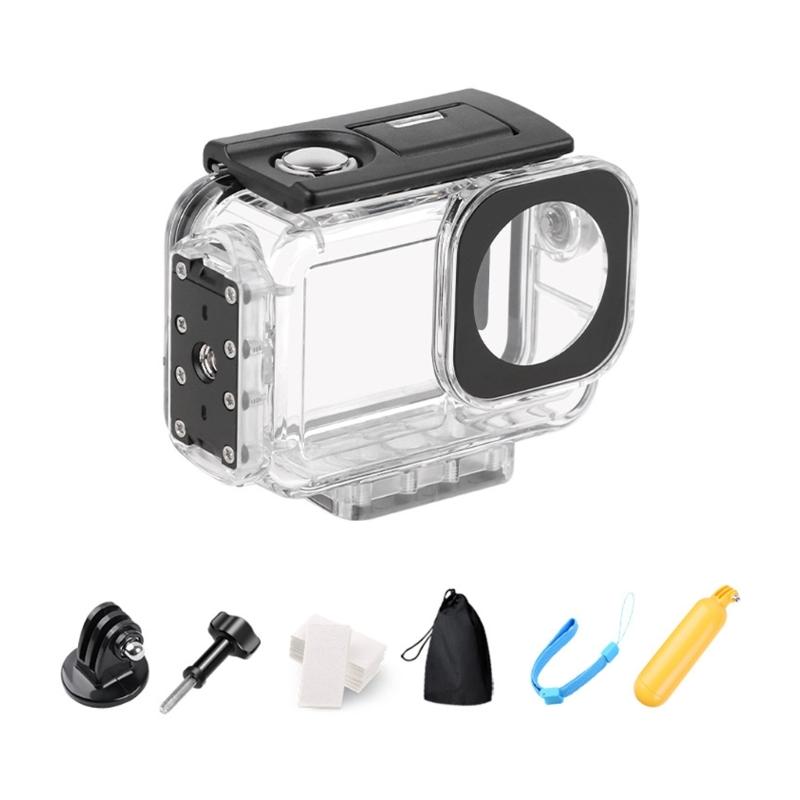 Heavy Duty Dives Case for Action5PRO/4/3 Underwater Photography High Transparencys Lens Quickly Release Mechanism