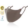 Ice Silk Breathable Sunscreen Mask with Logo - Solid Color, Ear Loop Design