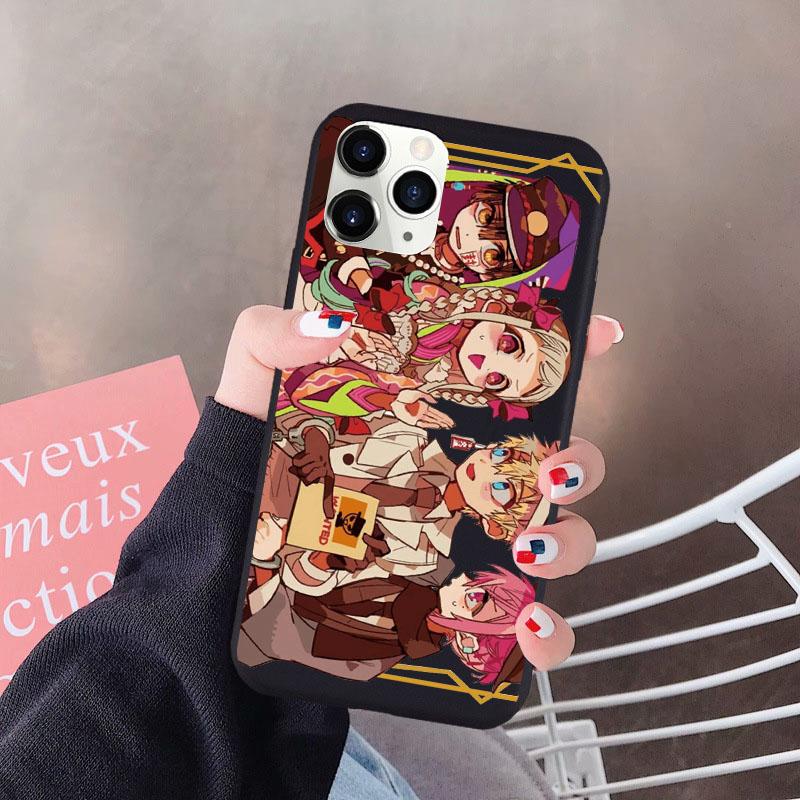 Japan Anime Hanako Kun Yugi Phone Case For iPhone SE 2020 SE3 2022 13 12 Mini 11 Pro 7 8 5 6 6S Plus X XR XS Max Silicone Fundas