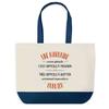 Tote Bag - PLANETEE - Shopping Blue Godmother Also Brilliant - Natural Cotton - Printed In France - Strong Handles