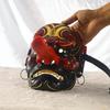 Full Face Japanese Tengu Oni Mask - Cosplay Roleplay Costume Prop Party Decoration
