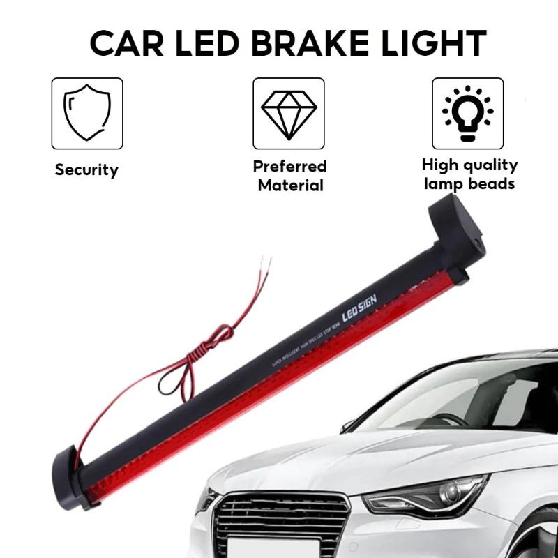 12V Universal Third Brake Light LED Rear Highlight For Car SUV Superior Visibility Tail Stop Lamp Simple Installation