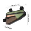 Poches de rangement sur le cadre avant de vélo Sacs sur le tube supérieur de vélo Sac pour potence et guidon de vélo Organiseurs étanches pour tube de vélo