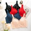Plus Size Women Thin Full Coverage Bra For Big Bust Minimizer Gathering Anti Sagging