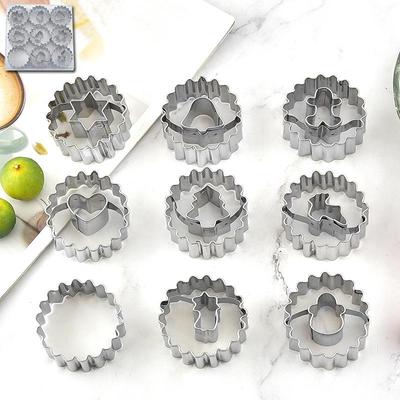 Fountain Jam Biscuit Cake & Christmas Cookie Mousse Ring Mold