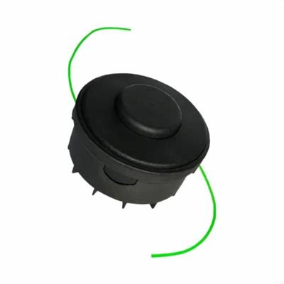 Lightweight Design Trimmer Head Nylon/Metal Heavy Duty Grass Cutting Head Robust Construction Easy Installation Mower Head