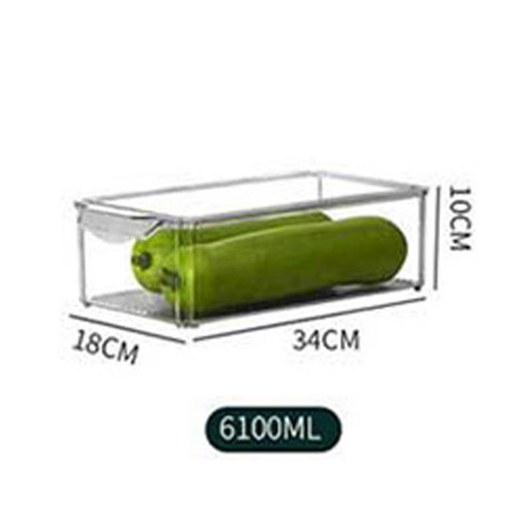 Plastic Food Storage Box Vegetable Fridge Storage Container Organizer Bins for Refrigerator