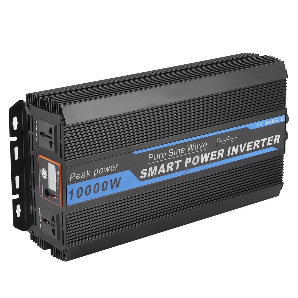 

Автомобильный преобразователь мощности мощностью 10000 Вт, инвертор напряжения с чистой синусоидой 12 В в 220 В240В
