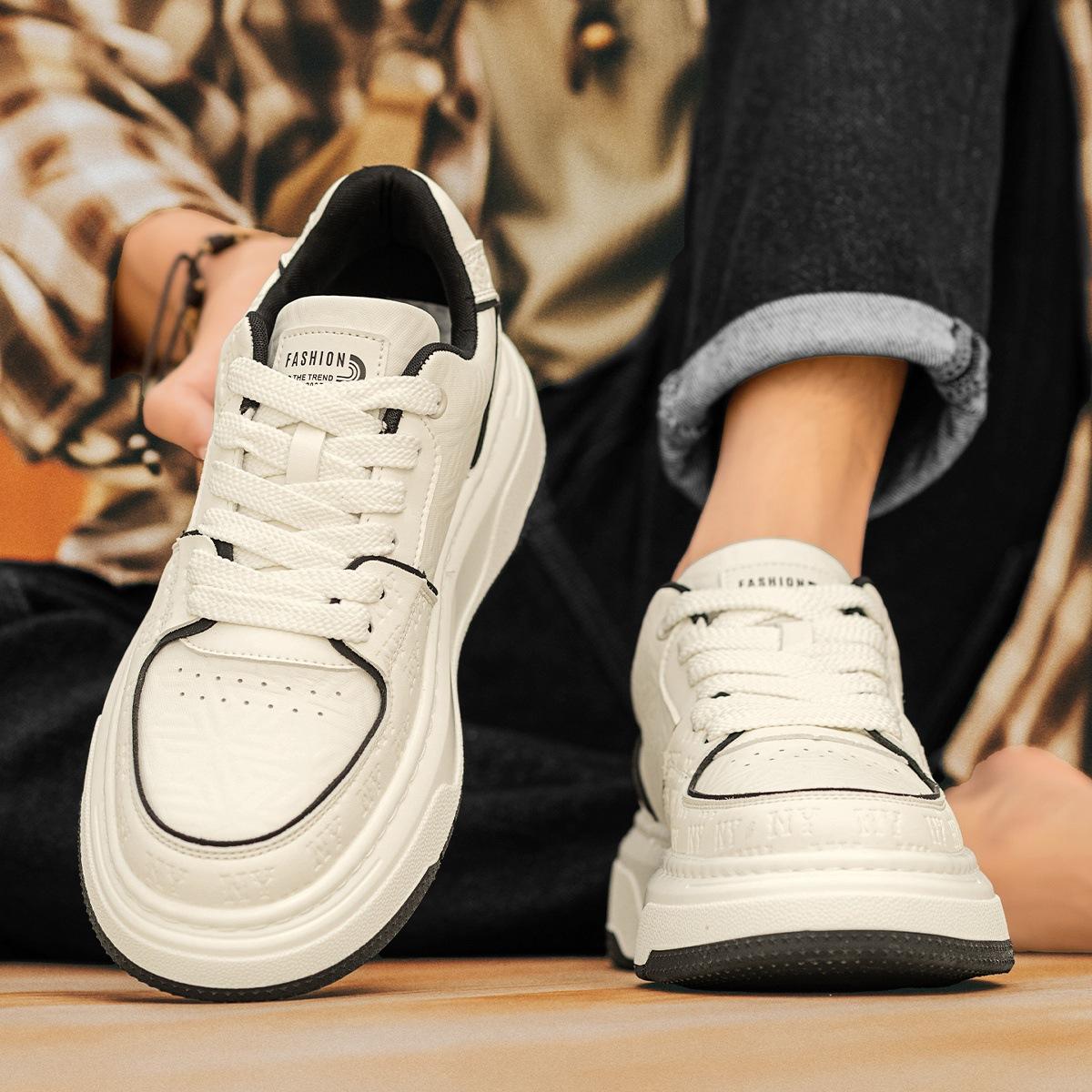 New autumn lightweight soft-soled casual board shoes, shoes with thick soles 39