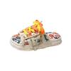 Fashion Fashionable Platform Slippers For Women Summer New Outdoor Personalized Graffiti Sandals Height Increasing Non slip Casual Shoes