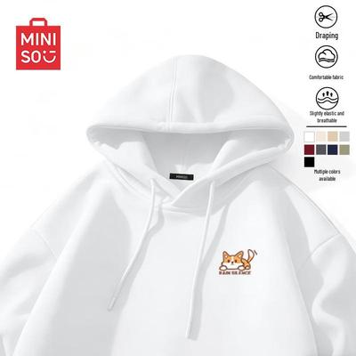 Men's Loose Fit Hooded Sweatshirt