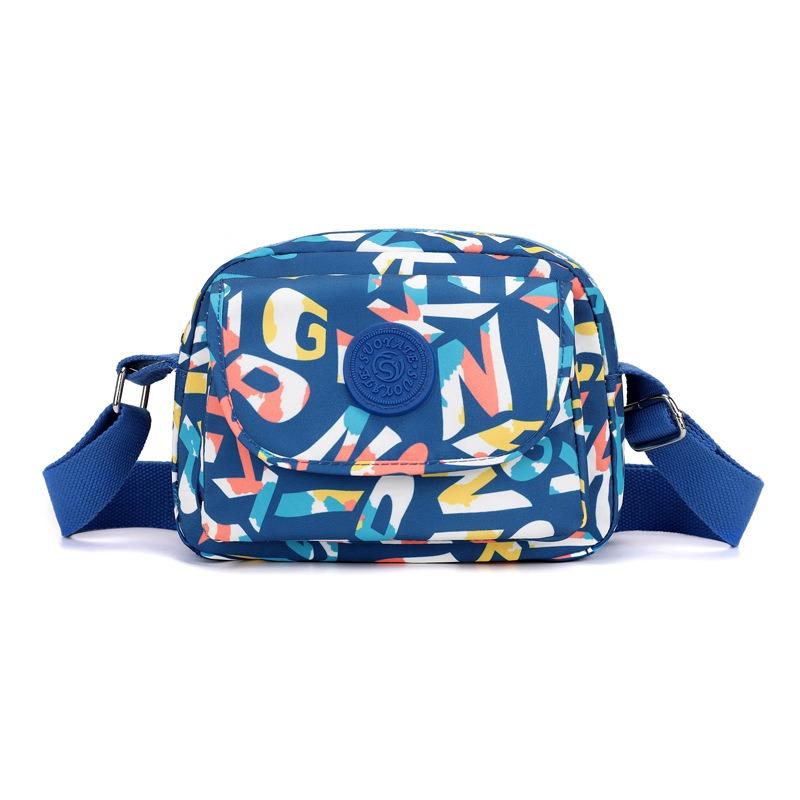 Nylon cloth mother bag women's new lightweight mobile phone bag small portable printing material women's shoulder bag