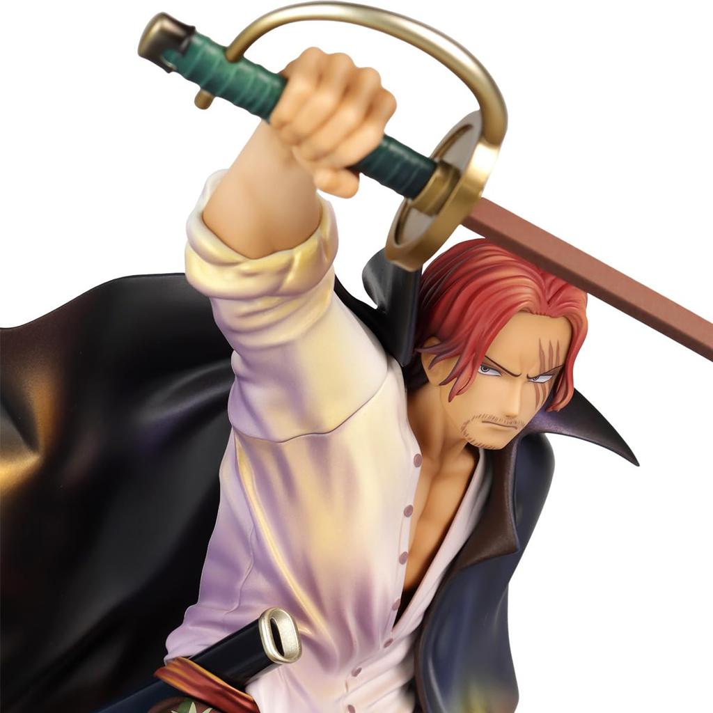 Megahouse One Piece Shanks of the Red Gables Playback Pirate Portrait Collectible Statue - - - Memory,