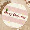 New 40~60cm Christmas Floor Mat 2025 Merry Christmas Home Decorative Entrance Doormat Anti Slip Bath Rug Bedroom