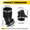 17881-621501 Engine Air Intake Hose Fits 1999-2000 Toyota 4Runner 3.4L 2.7L 2Pcs