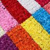 144pcs 2cm Paper Artificial Rose Flower Bouquet Colorful Mini Rose Fake Flowers For DIY Wedding Party Gifts Wreath Decoration