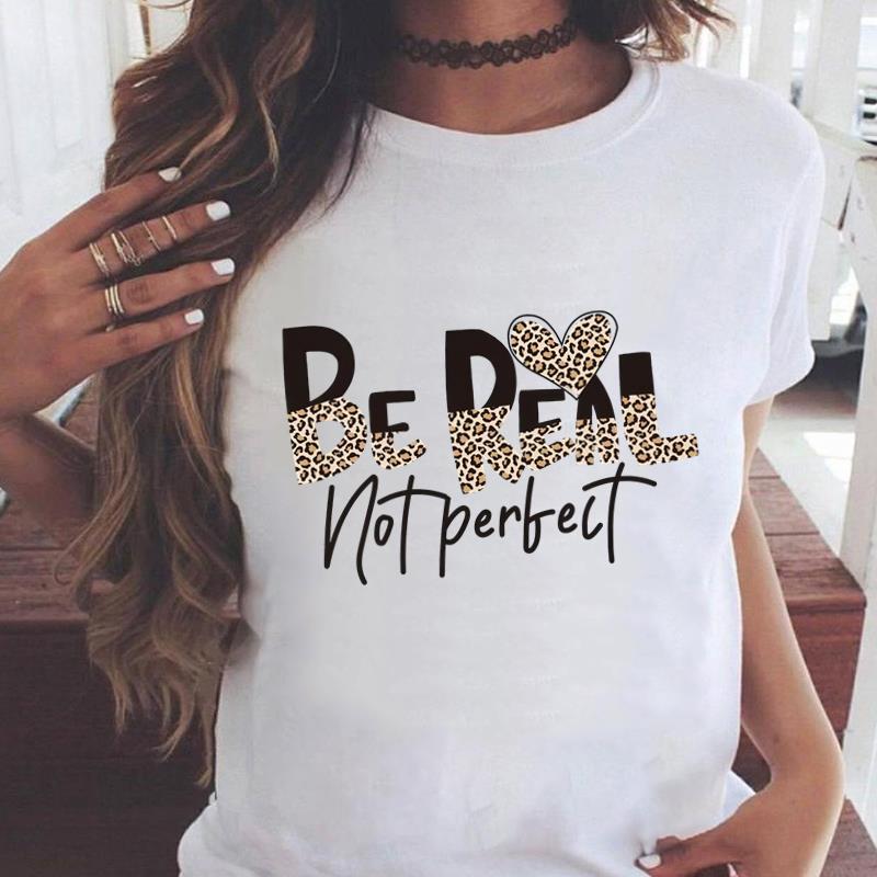 (Asian Size) Women's Top Print O-neck butterfly trend Short Sleeve T-shirts Fashion Female Casual T Clothing Graphic Tee