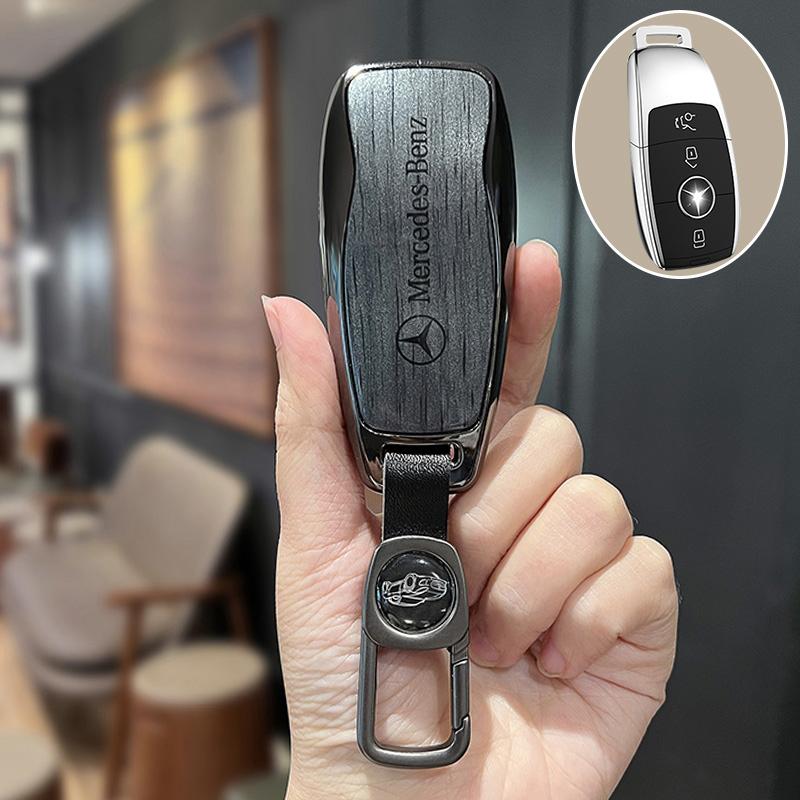 VRN2   Car Remote Key Case Cover For Mercedes Benz A C E S G Class GLC CLE CLA GLB GLS W177 W205 W213 W222 X167 AMG