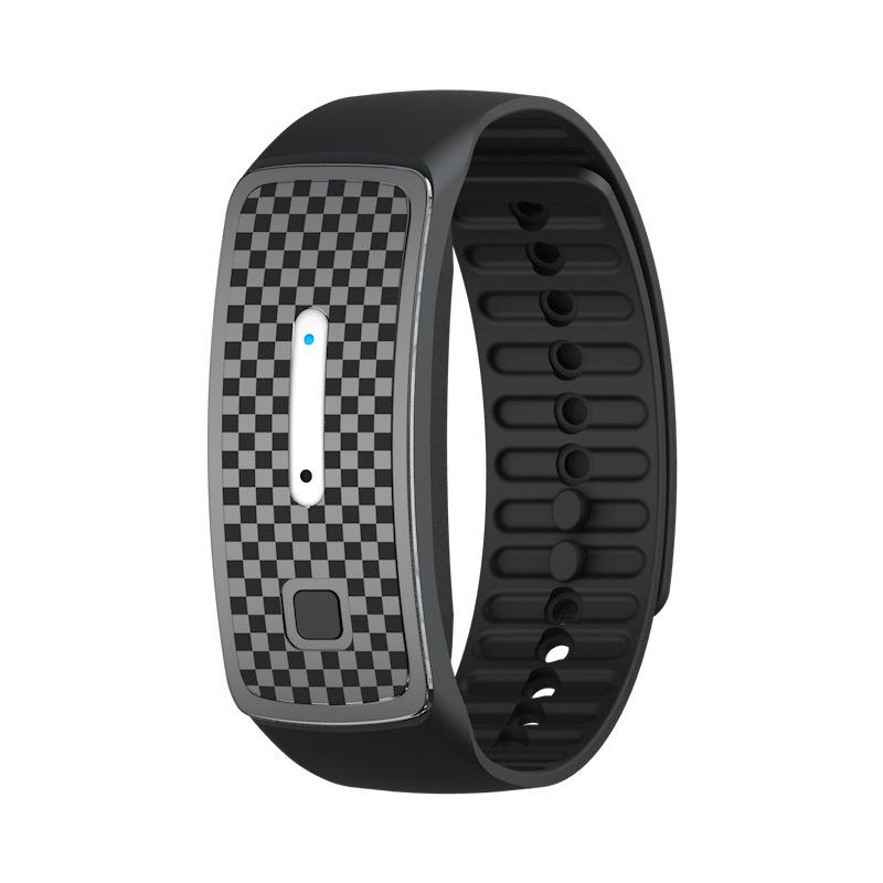 

Ultrasonic Body Shape Pulseira - Pulseira Magnética Inteligente com Detox Linfática e Monitor de Frequência Cardíaca чёрный
