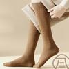 Socks Women'S Winter Warm Long Stockings Thick Thermal Cotton Terry Solid Harajuku Breathable Thicken Casual Knee High Socks
