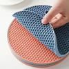 Silicone Heat Resistant Mats, Non-Slip Round Kitchen Pot Pads, Countertop Protector, Cup Coasters for Home Kitchen Accessories