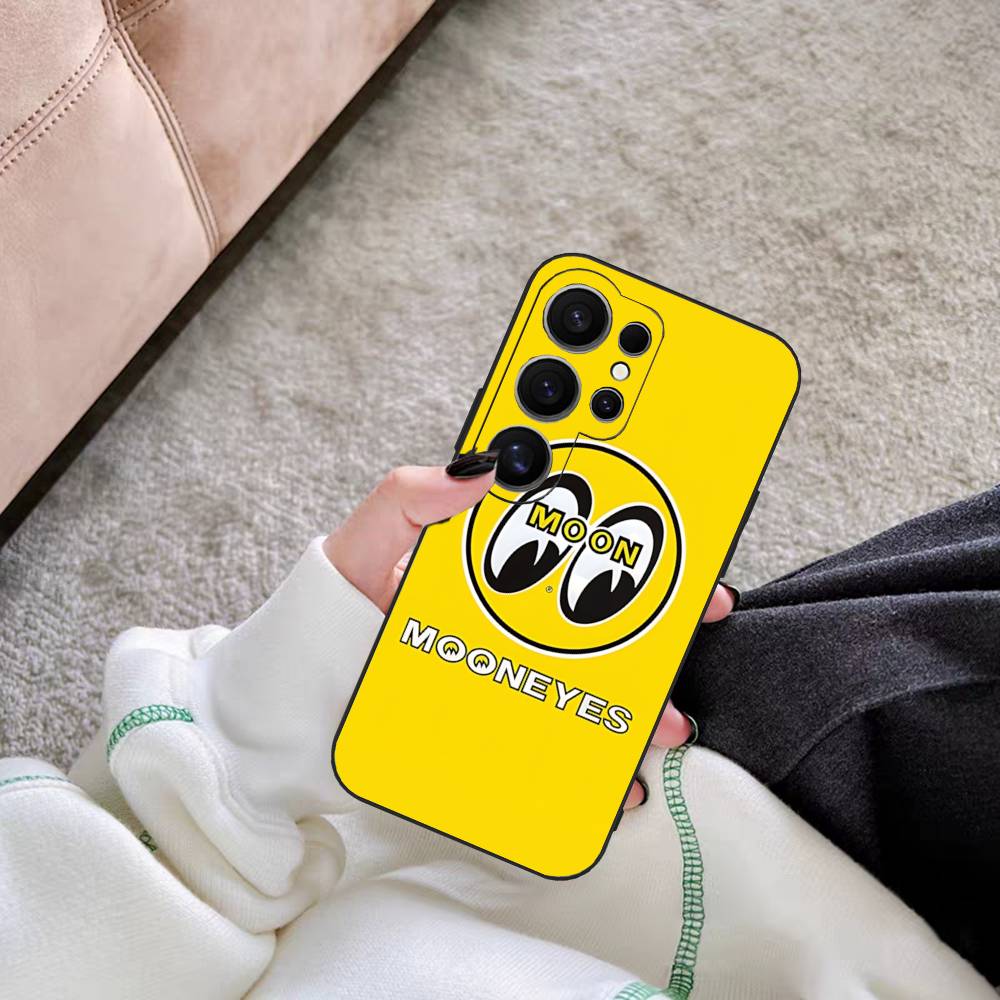 

Classic Vintage M-M-MooneyeS Logo Phone Case For Samsung S 24 Fe 25 Ultra Plus 20 Lite 21 30 22 23 24 22 Ultra 5G Fundas Samsung S20 lite 5G