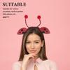 Healeved Ladybug Headband for Kids and Adults, Lightweight Hairband with Cute Insect Motif, Perfect for Parties and Events, 11.02 x 10.24 x 1.06