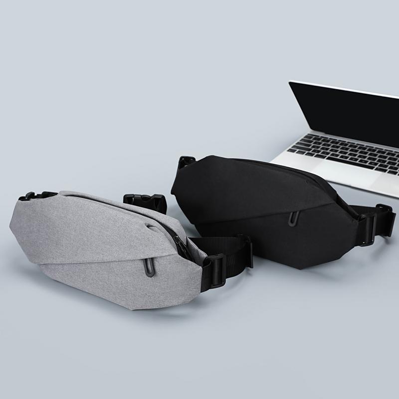 Herren Umhängetasche Sling Bag Konvertierbare Brusttasche - Crossbody/Schulter-/Hüfttasche für Pendeln & Sport